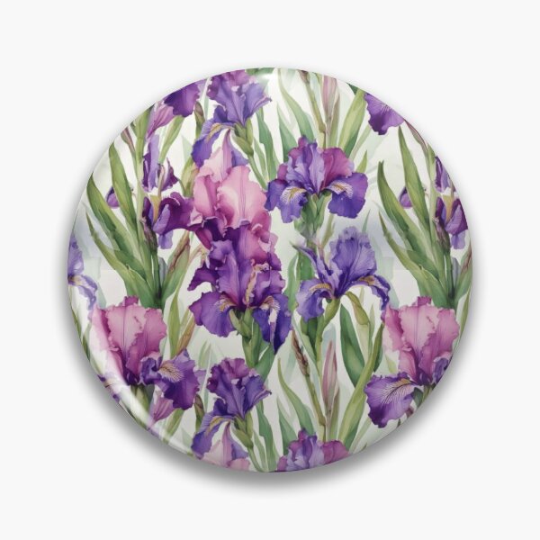 Item preview, Iris Flower 4/12 - Botanical [ 2025 - Collection ] designed and sold by elmsstudios.