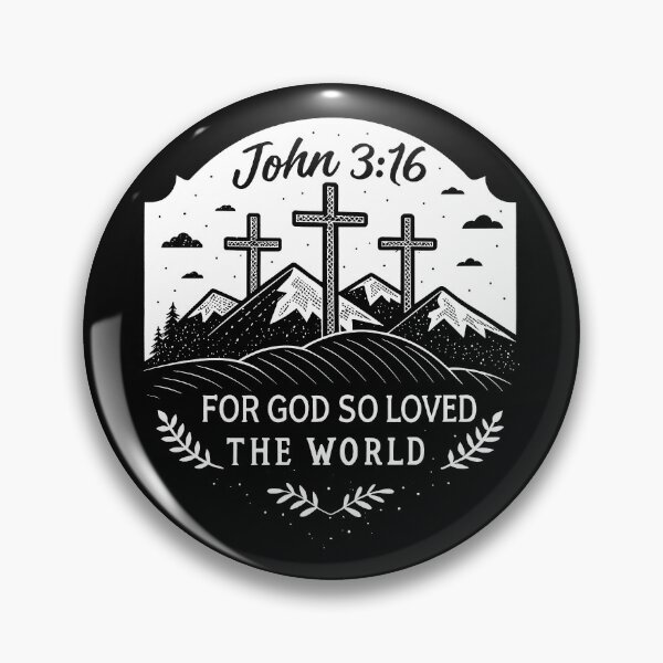 Item preview, John 3:16 For God So Loved The World designed and sold by plushism.