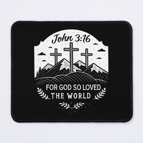 Item preview, John 3:16 For God So Loved The World designed and sold by plushism.