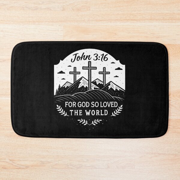 Item preview, John 3:16 For God So Loved The World designed and sold by plushism.