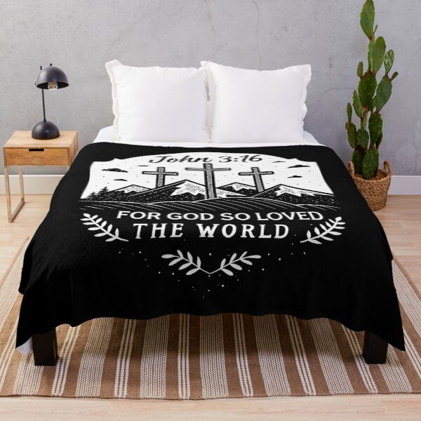 Item preview, John 3:16 For God So Loved The World designed and sold by plushism.