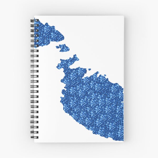 Item preview, Blue Rhinestone Malta designed and sold by TheIconSmith.