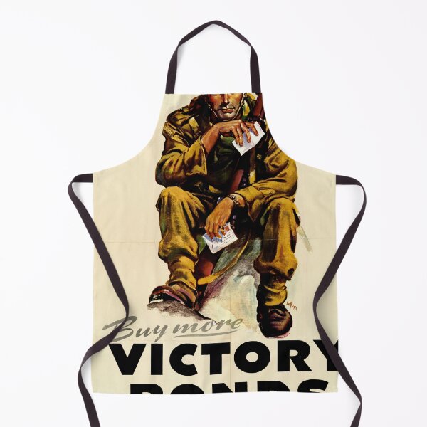 Item preview, Vintage WWII Propaganda Poster | Canadian Soldier | Buy Victory Bonds Art Print | Historical War Era Decor & Home Wall Art designed and sold by artofuniverse.
