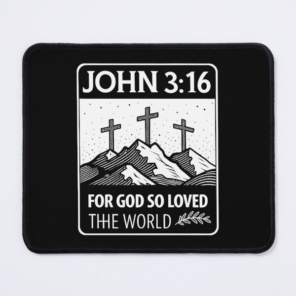 Item preview, John 3:16 For God So Loved The World designed and sold by plushism.