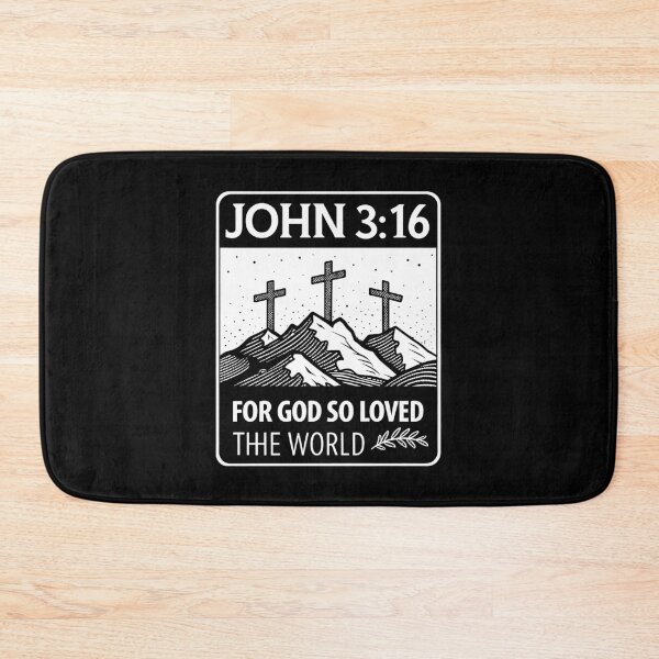 Item preview, John 3:16 For God So Loved The World designed and sold by plushism.