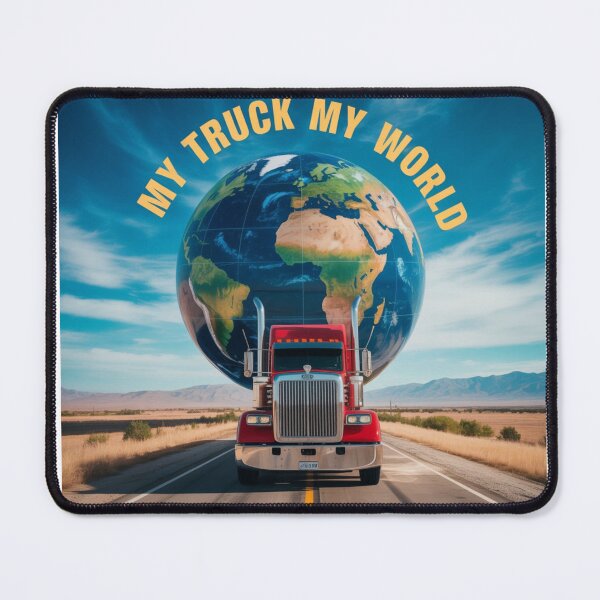 Item preview, My truck, my world designed and sold by karolek912.