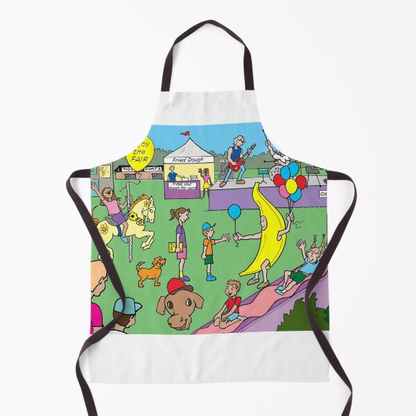 Item preview, Enjoy the Fair - Cartoon art designed and sold by DougalArt.