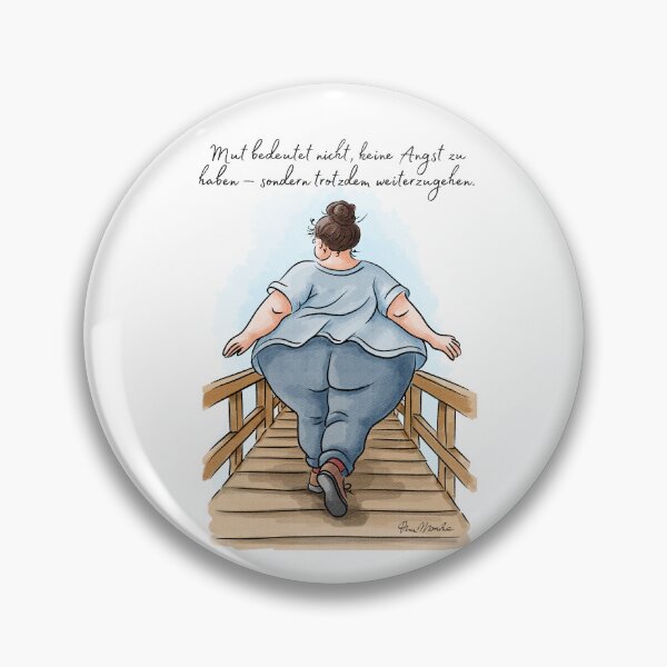 Item preview, Courage doesn't mean not being afraid - it means moving forward anyway. designed and sold by TinaMareike.