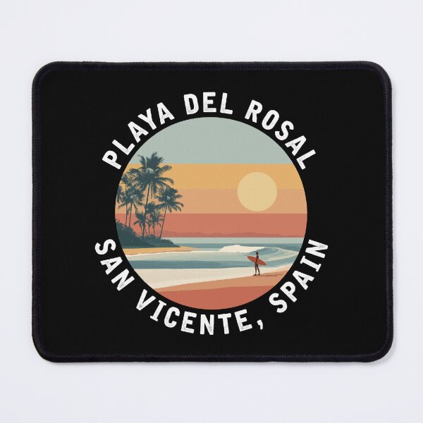 Item preview, Playa del Rosal - San Vicente, Spain (with White Lettering) designed and sold by VelvetRoom.