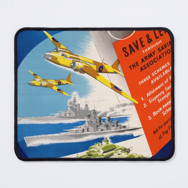 Item preview, Vintage WWII Propaganda Poster | Buy Savings Certificates | A Mite for Right | Army Savings Association | War Effort Art designed and sold by artofuniverse.