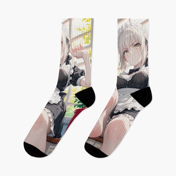Item preview, Saber Alter Fate Stay Night Anime Girl Maid Feet designed and sold by thedarvills.