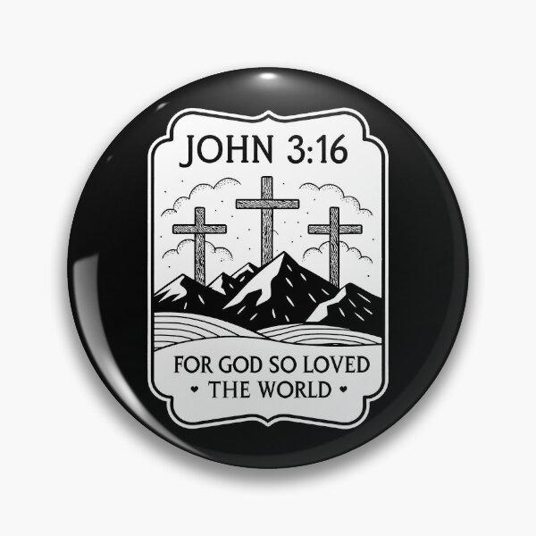 Item preview, John 3:16 For God So Loved The World designed and sold by plushism.