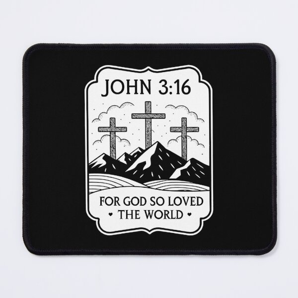 Item preview, John 3:16 For God So Loved The World designed and sold by plushism.