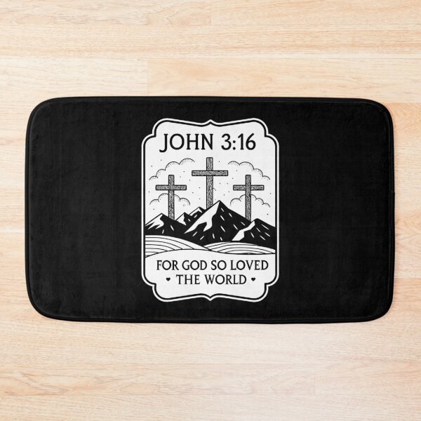 Item preview, John 3:16 For God So Loved The World designed and sold by plushism.
