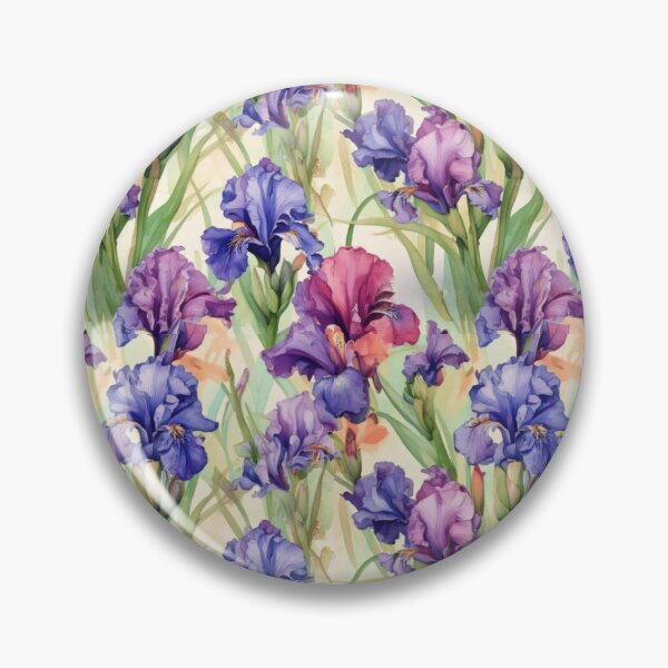 Item preview, Iris Flower 5/12 - Botanical [ 2025 - Collection ] designed and sold by elmsstudios.