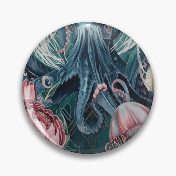 Item preview, Beautiful drawn octopus designed and sold by saly55887.