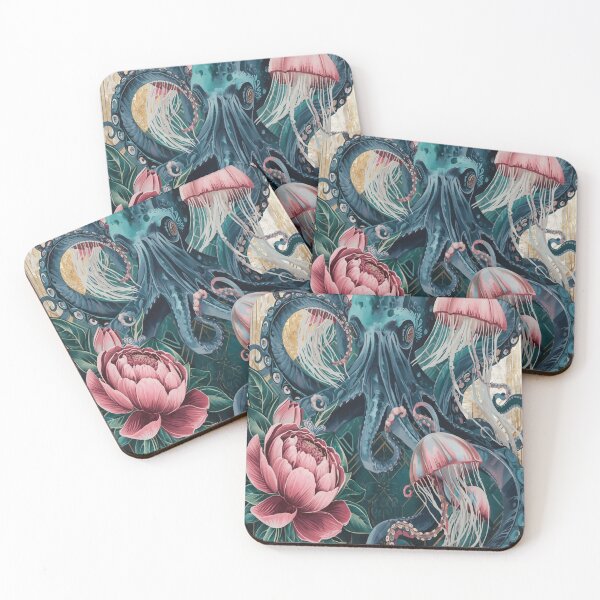 Item preview, Beautiful drawn octopus designed and sold by saly55887.