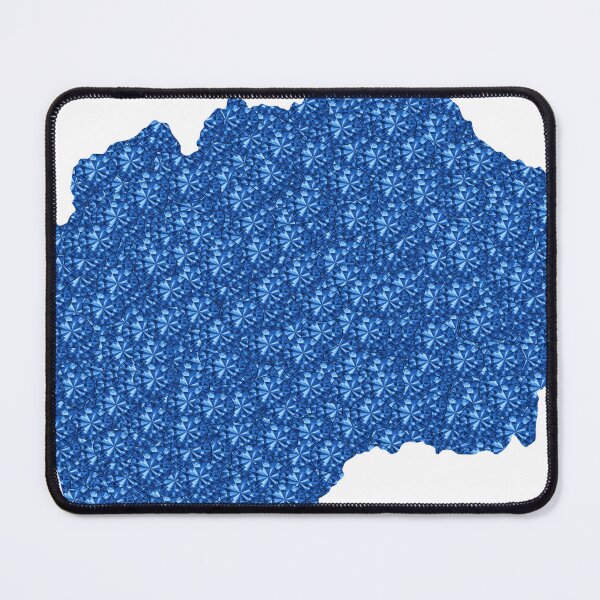 Item preview, Blue Rhinestone Macedonia designed and sold by TheIconSmith.