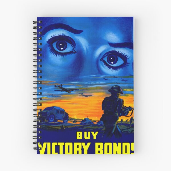Item preview, World War II Propaganda Art Poster | Buy Victory Bonds Wall Decor | Vintage Military Design & Historical Home Decor designed and sold by artofuniverse.