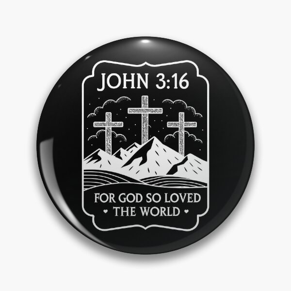 Item preview, John 3:16 For God So Loved The World designed and sold by plushism.