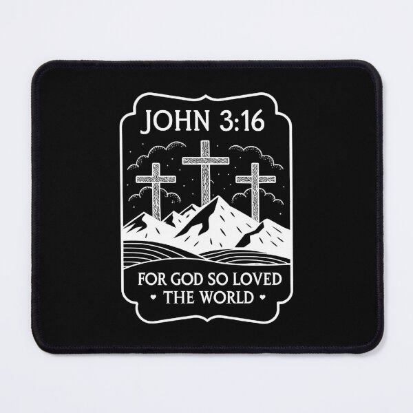 Item preview, John 3:16 For God So Loved The World designed and sold by plushism.