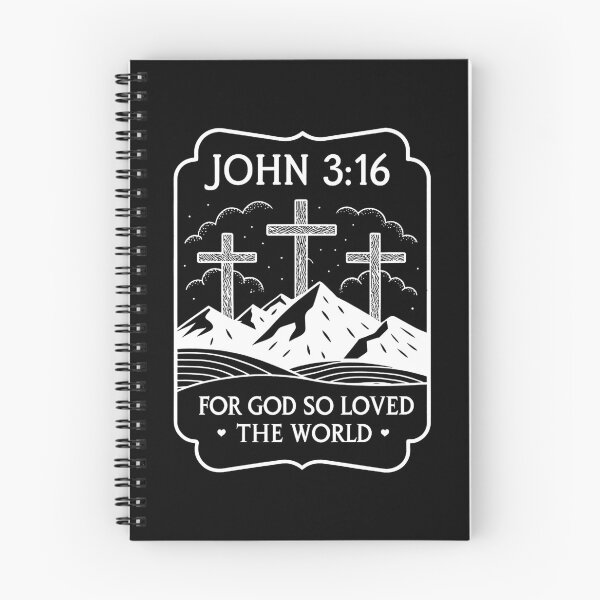 Item preview, John 3:16 For God So Loved The World designed and sold by plushism.