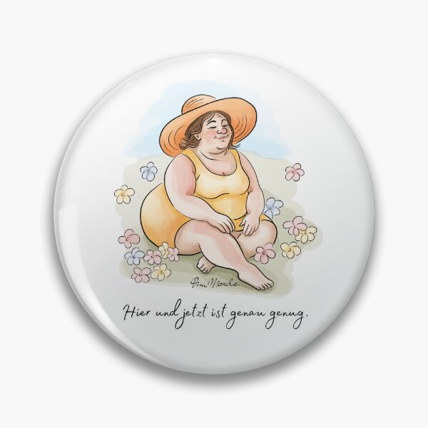 Item preview, Here and now is exactly enough. designed and sold by TinaMareike.