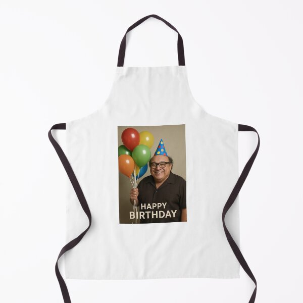 Artikelvorschau, Danny Devito Geburtstag Ballons Party Hut Meme lustiger Streich seltsam entworfen und verkauft von CheeseBlueprint.