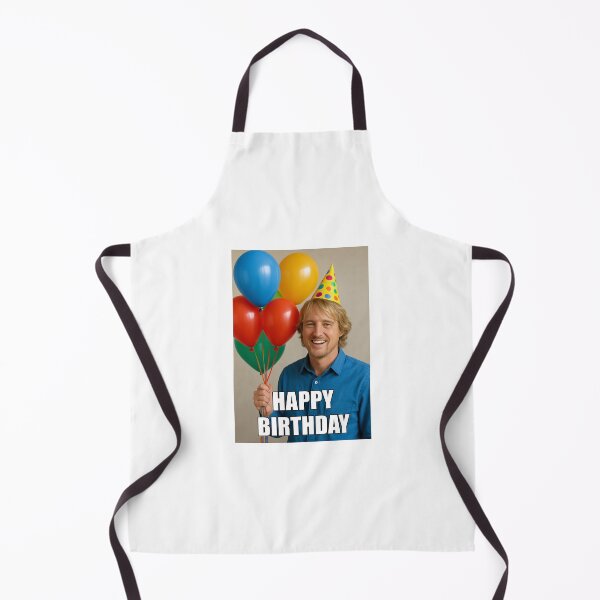 Item preview, Owen wilson birthday balloons party hat meme funny prank weird designed and sold by CheeseBlueprint.