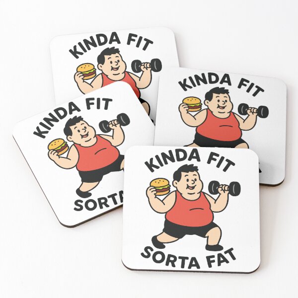 Item preview, Kinda Fit Sorta Fat designed and sold by Marcite.