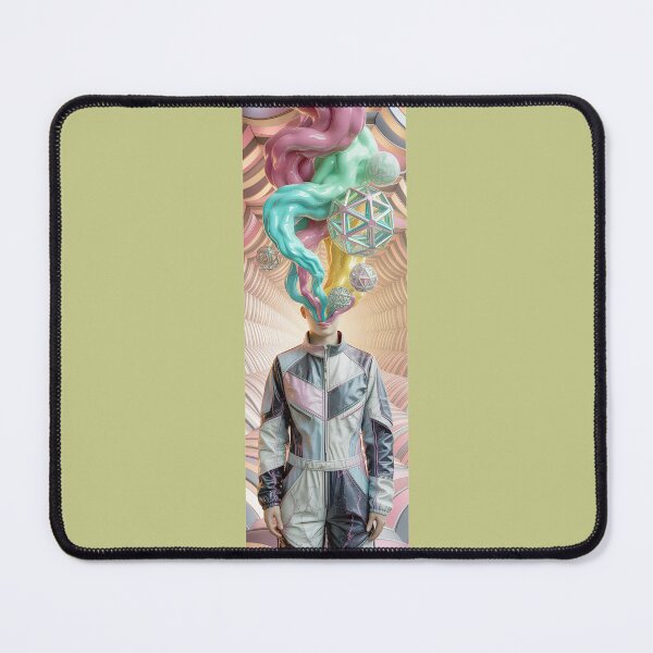 Item preview, Psychedelic Mind Bloom Abstract Art designed and sold by WilliamsasOver.