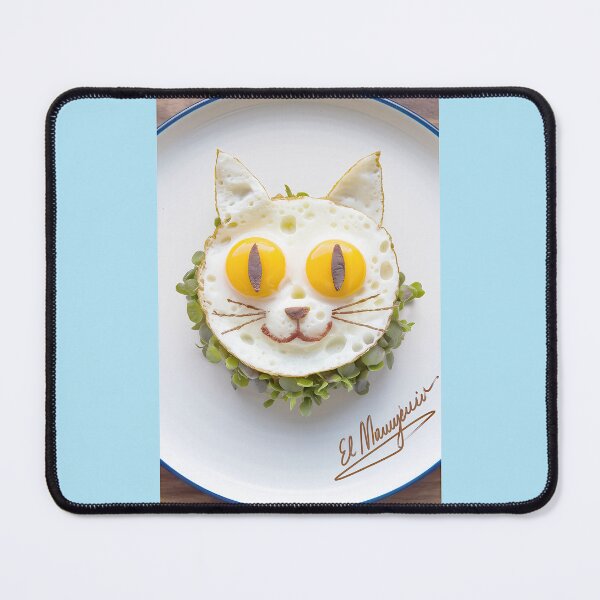 Item preview, Cat Face Fried Egg Art designed and sold by WilliamsasOver.