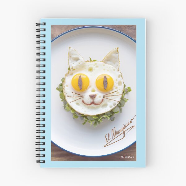 Item preview, Cat Face Fried Egg Art designed and sold by WilliamsasOver.