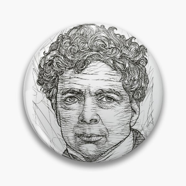 Item preview, FRIEDRICH SCHELLING ink portrait .3 designed and sold by lautir.