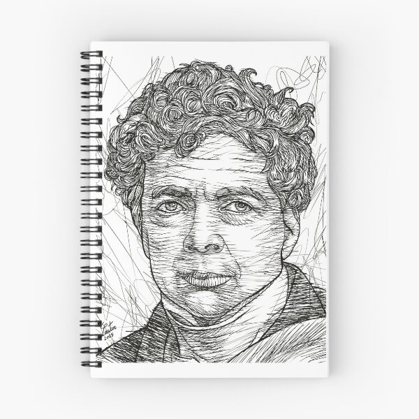 Item preview, FRIEDRICH SCHELLING ink portrait .3 designed and sold by lautir.
