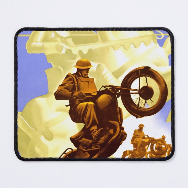 Item preview, Vintage WWII Canadian Recruitment Poster | Soldier & Knight | Art Deco Propaganda | Mobilize for Modern Warfare | Bold Design designed and sold by artofuniverse.