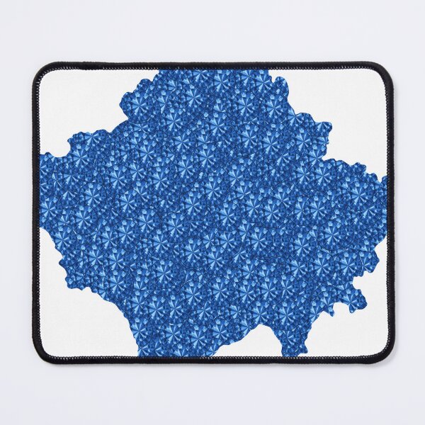 Item preview, Blue Rhinestone Kosovo designed and sold by TheIconSmith.