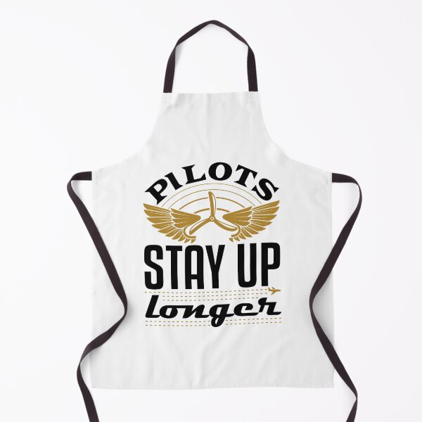 Item preview, Pilots Stay Up Longer Funny Airline Pilot designed and sold by jaygo.