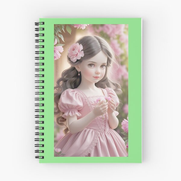 Item preview, Pink Blossom Princess Portrait designed and sold by RicevgShopus.