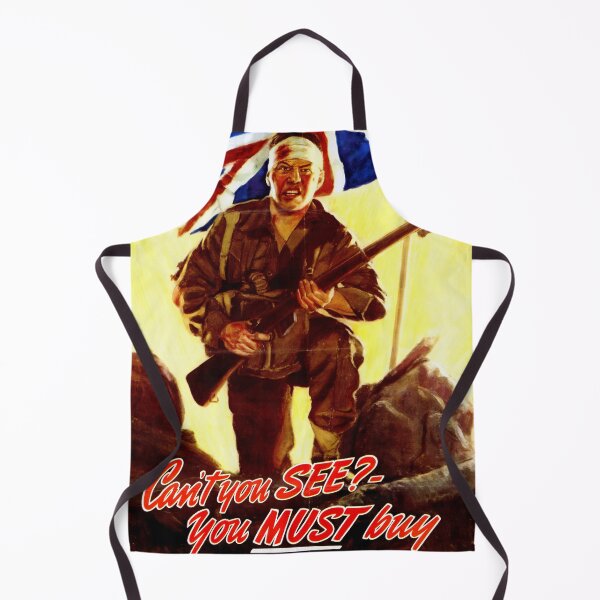 Item preview, WWII Propaganda Poster | Buy Victory Bonds Now | Union Jack Art | Patriotic Wall Decor | Support Troops & National Pride designed and sold by artofuniverse.