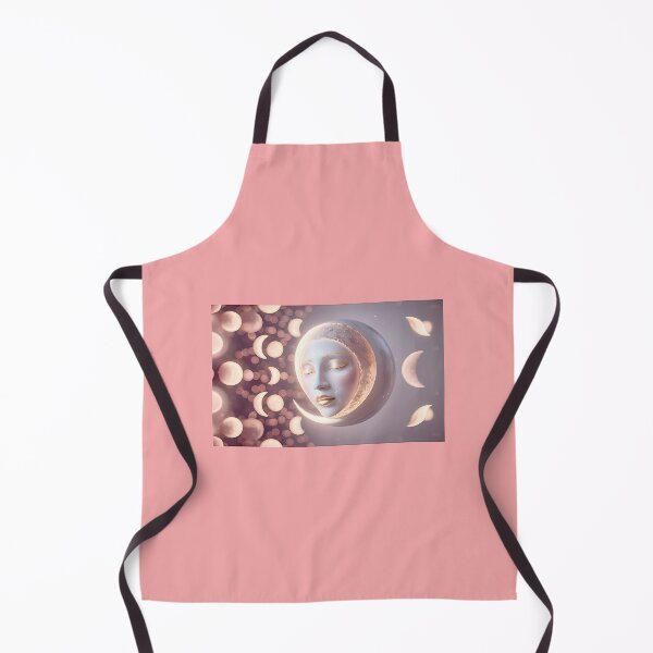 Item preview, Celestial Moon Goddess Face Art designed and sold by RicevgShopus.