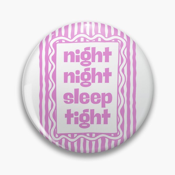 Item preview, Night night sleep tight - Pink designed and sold by Dondonmart.