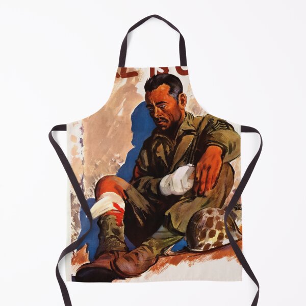 Item preview, World War II Propaganda Poster | Buy War Bonds & Stamps | Wounded Soldier Art | Adolph Treidler Illustration | Care Is Costly designed and sold by artofuniverse.