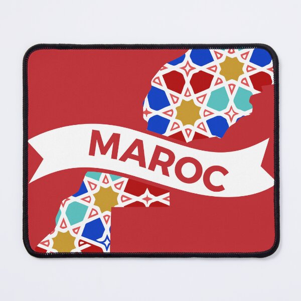 Item preview, Map of Morocco - mosaic designed and sold by Wolagno.