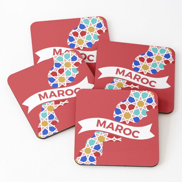 Item preview, Map of Morocco - mosaic designed and sold by Wolagno.