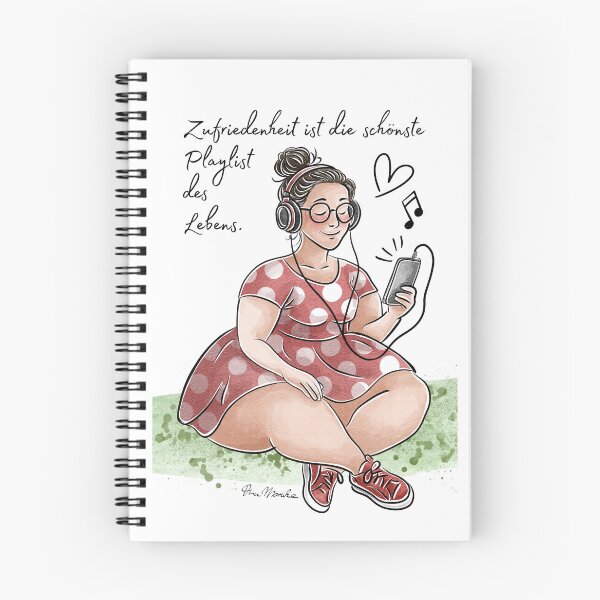 Item preview, Contentment is life's most beautiful playlist. designed and sold by TinaMareike.