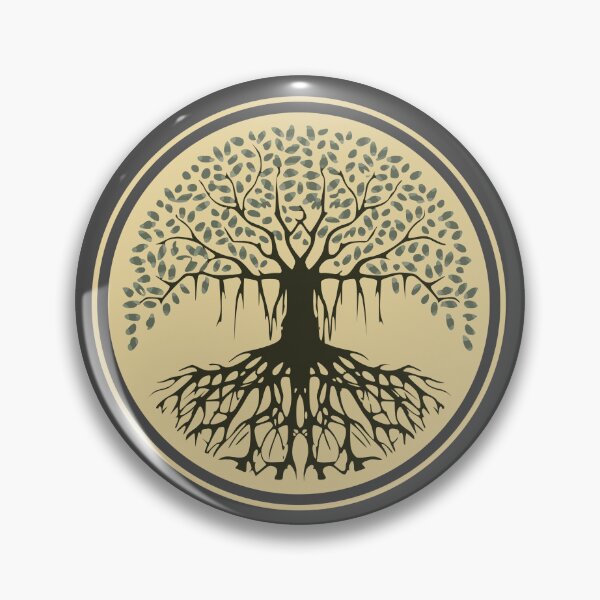 Item preview, Spiritual Balance Banyan Tree of Life Blue Gray  designed and sold by TackyTime.