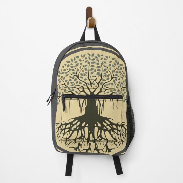 Item preview, Spiritual Balance Banyan Tree of Life Blue Gray designed and sold by TackyTime.