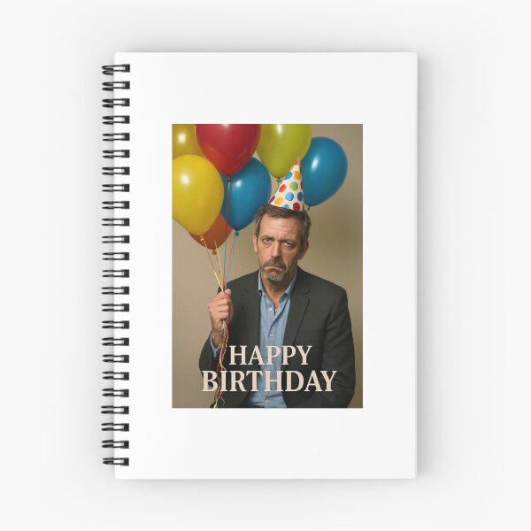 Item preview, Doctor house hugh laurie birthday balloons party hat meme funny prank weird designed and sold by CheeseBlueprint.