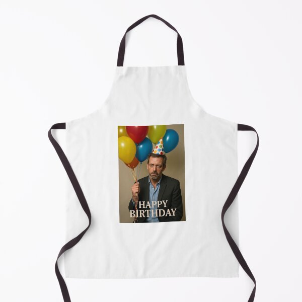 Item preview, Doctor house hugh laurie birthday balloons party hat meme funny prank weird designed and sold by CheeseBlueprint.